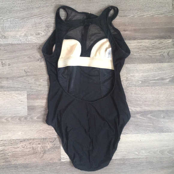 Black and gold swimsuit - Picture 2 of 2